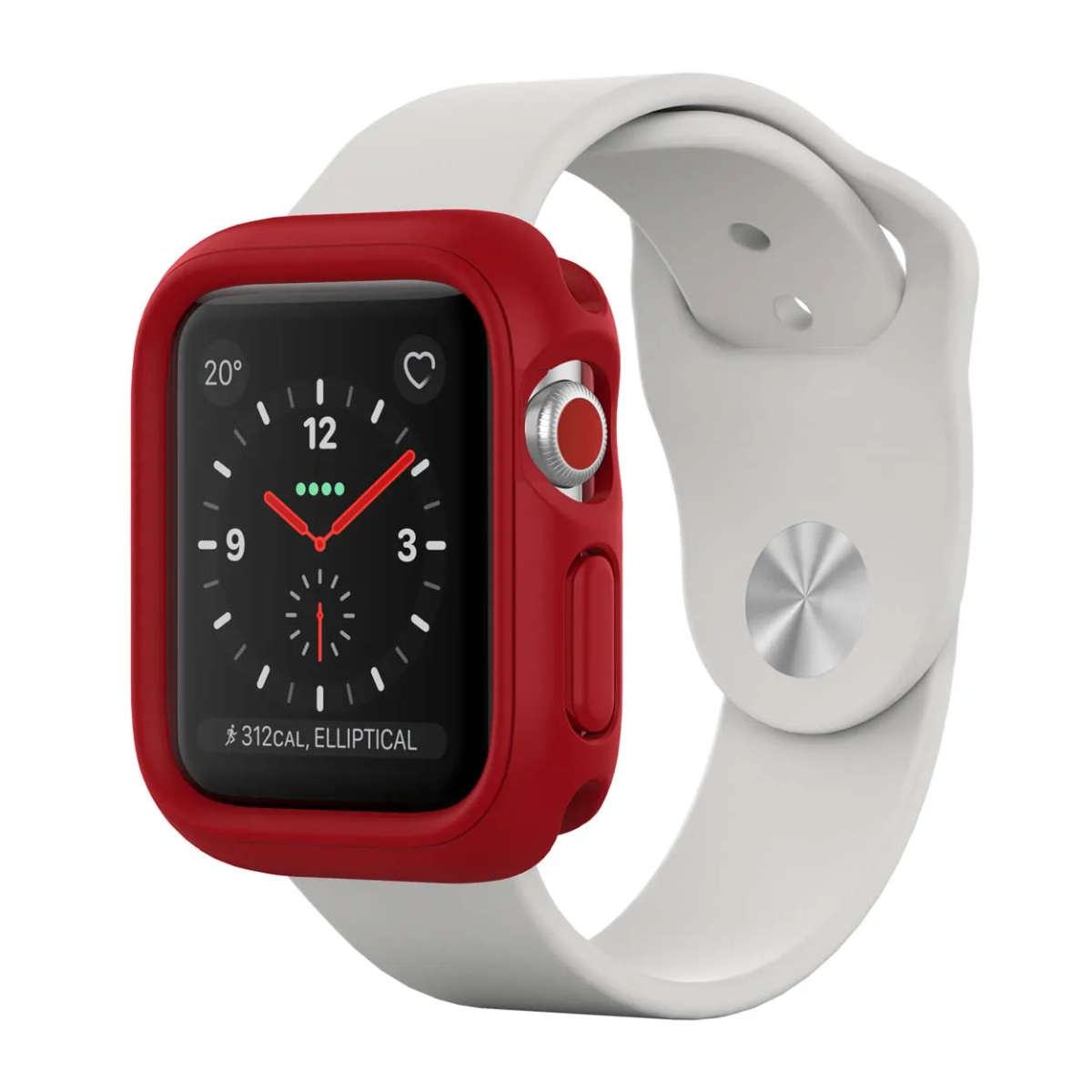 RhinoShield CrashGuard NX for Apple Watch® - Series 1, 2, 3 (38mm) - Red