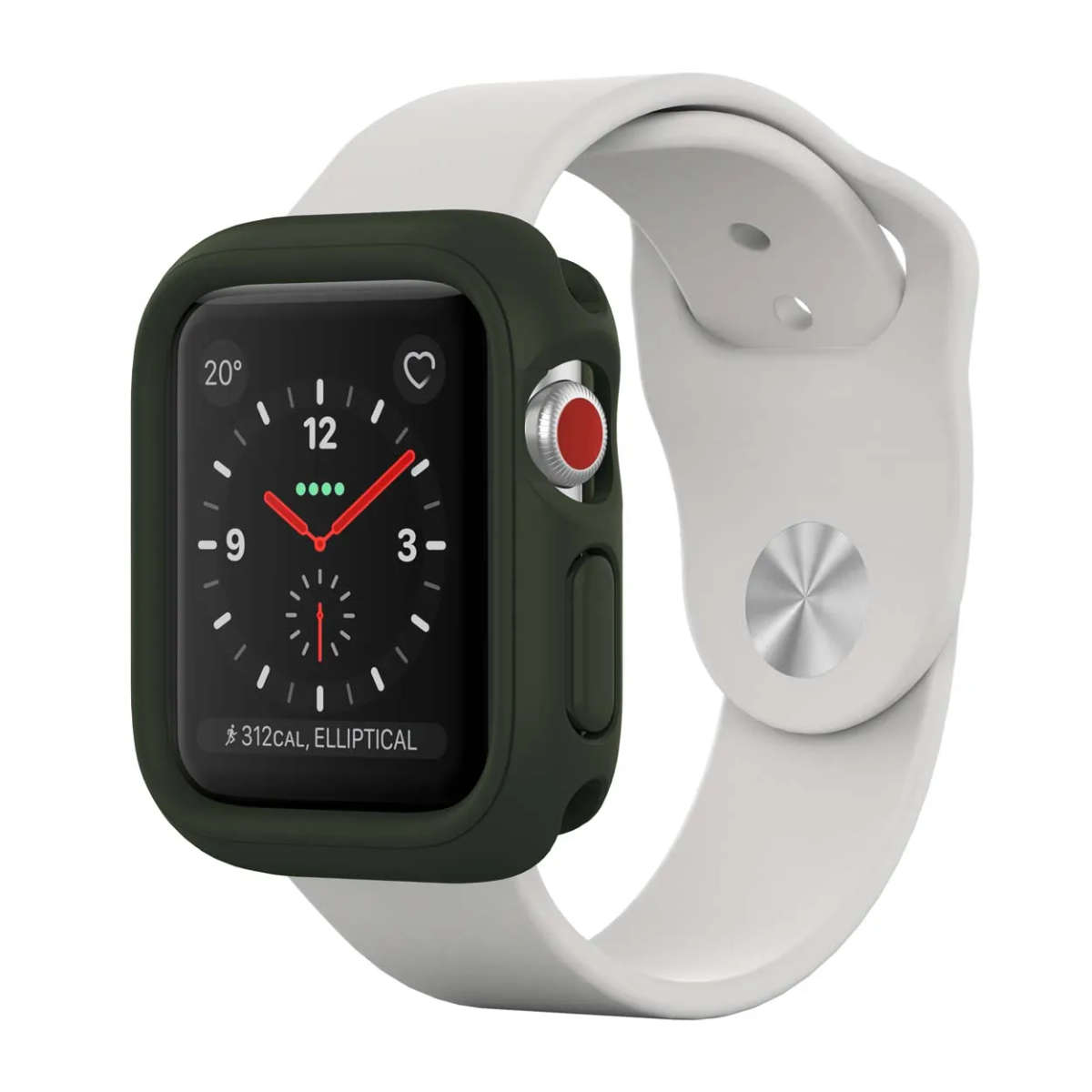 RhinoShield CrashGuard NX for Apple Watch® - Series 1, 2, 3 (38mm) - Camo Green
