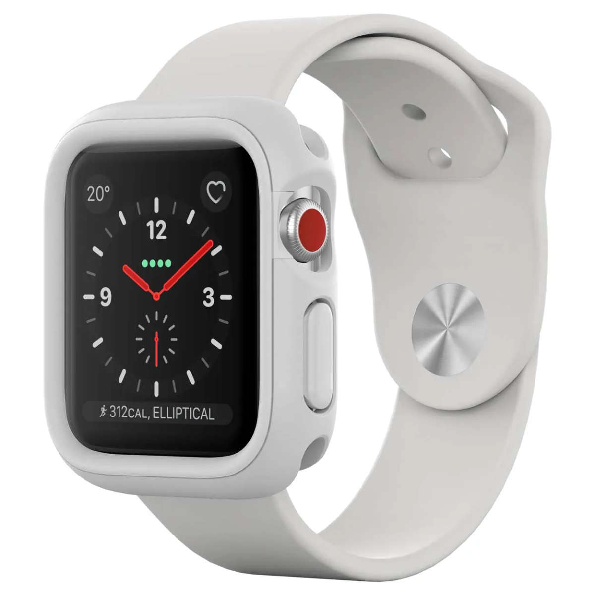 RhinoShield CrashGuard NX for Apple Watch® - Series 1, 2, 3 (42mm) - White