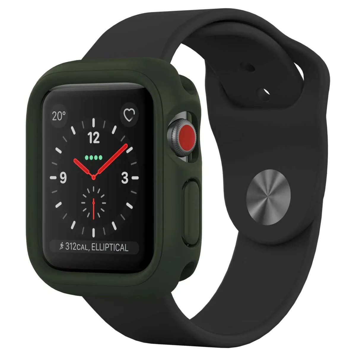 RhinoShield CrashGuard NX for Apple Watch® - Series 1, 2, 3 (42mm) - Camo Green