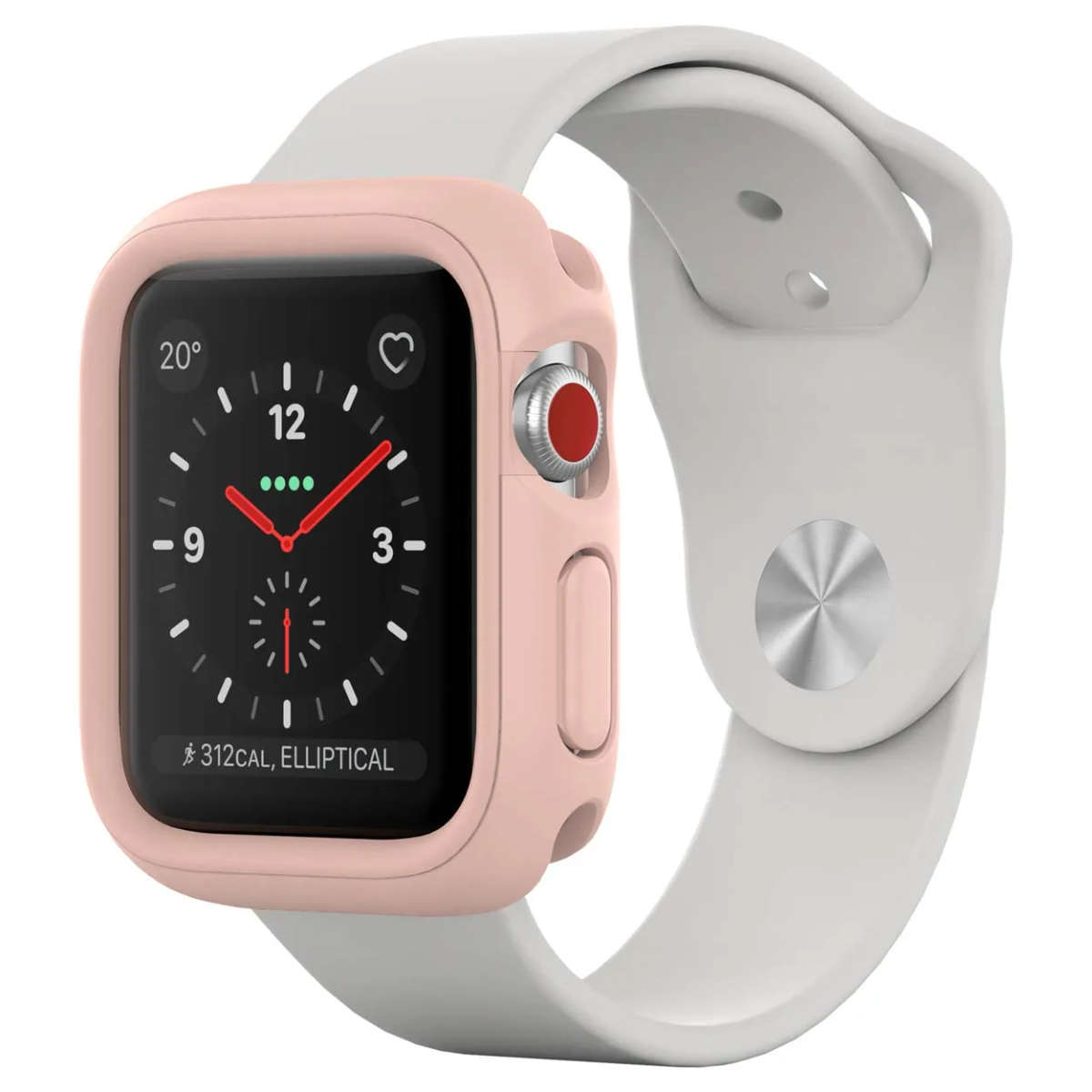 RhinoShield CrashGuard NX for Apple Watch® - Series 1, 2, 3 (42mm) - Blush Pink