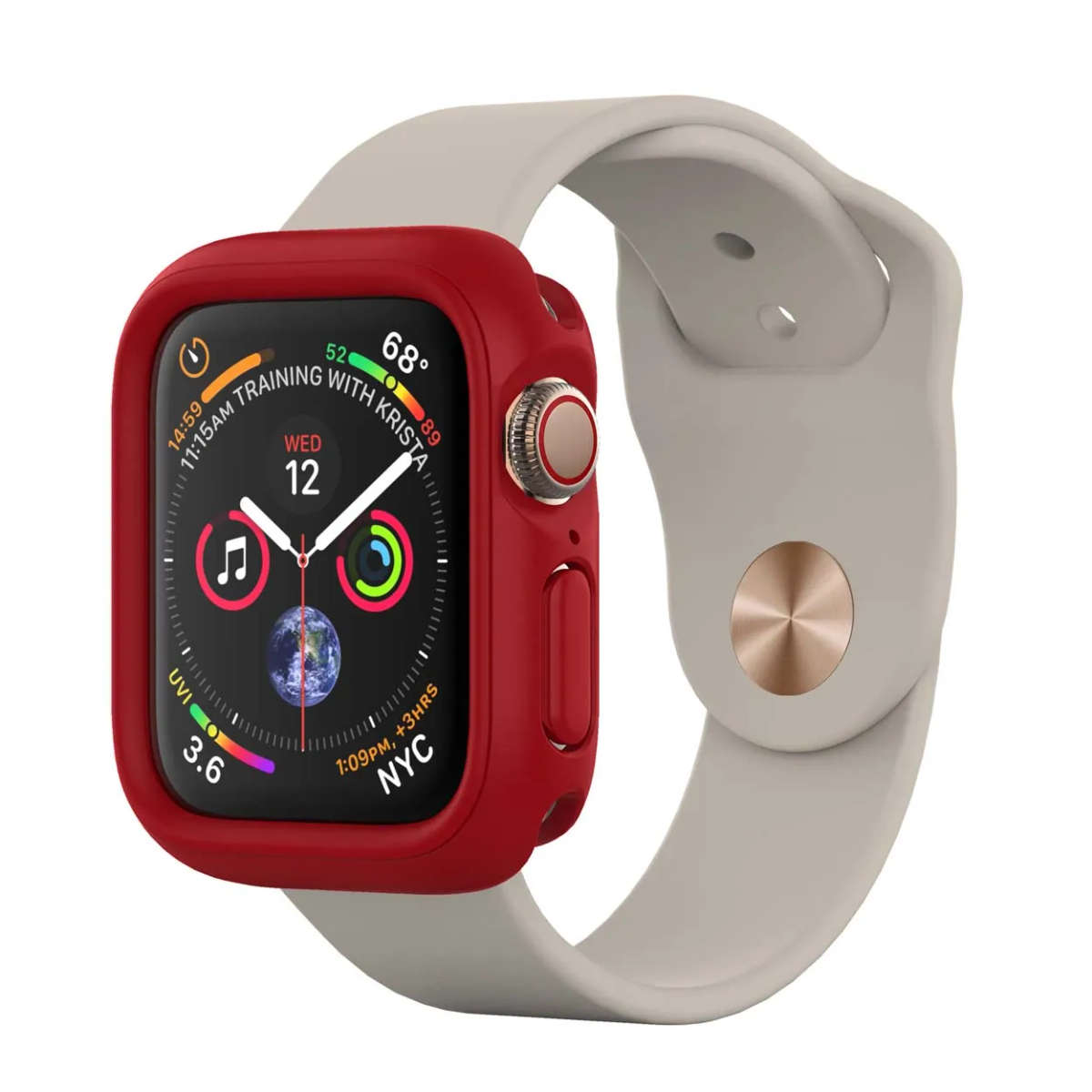 RhinoShield CrashGuard NX for Apple Watch® - Series 4 (40mm) - Red