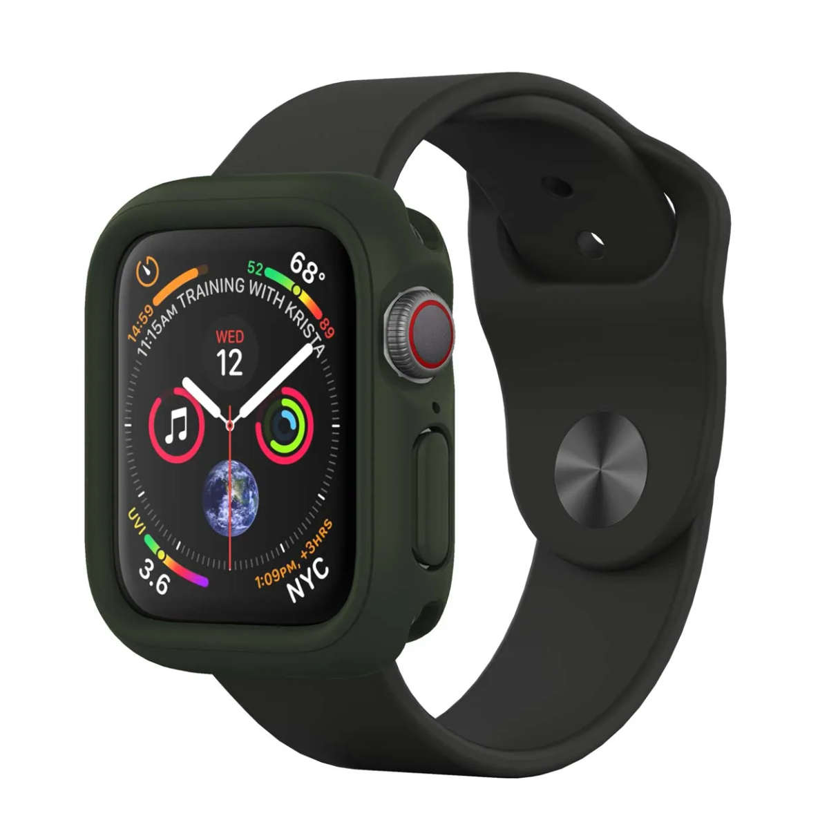 RhinoShield CrashGuard NX for Apple Watch® - Series 4 (40mm) - Camo Green