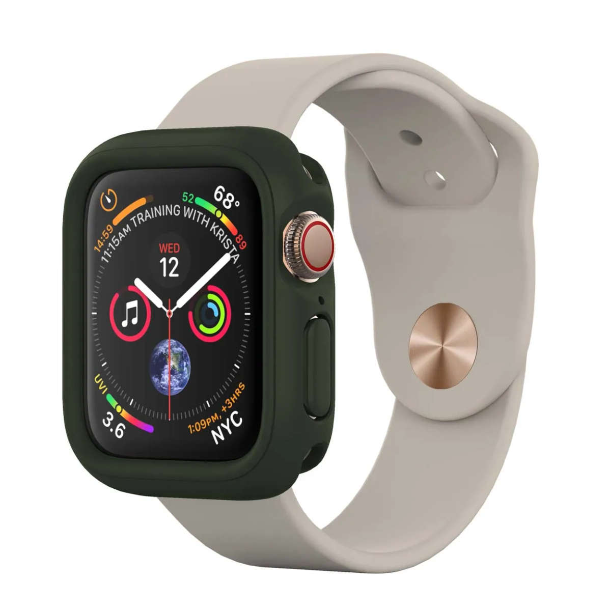 RhinoShield CrashGuard NX for Apple Watch® - Series 4 (40mm) - Camo Green
