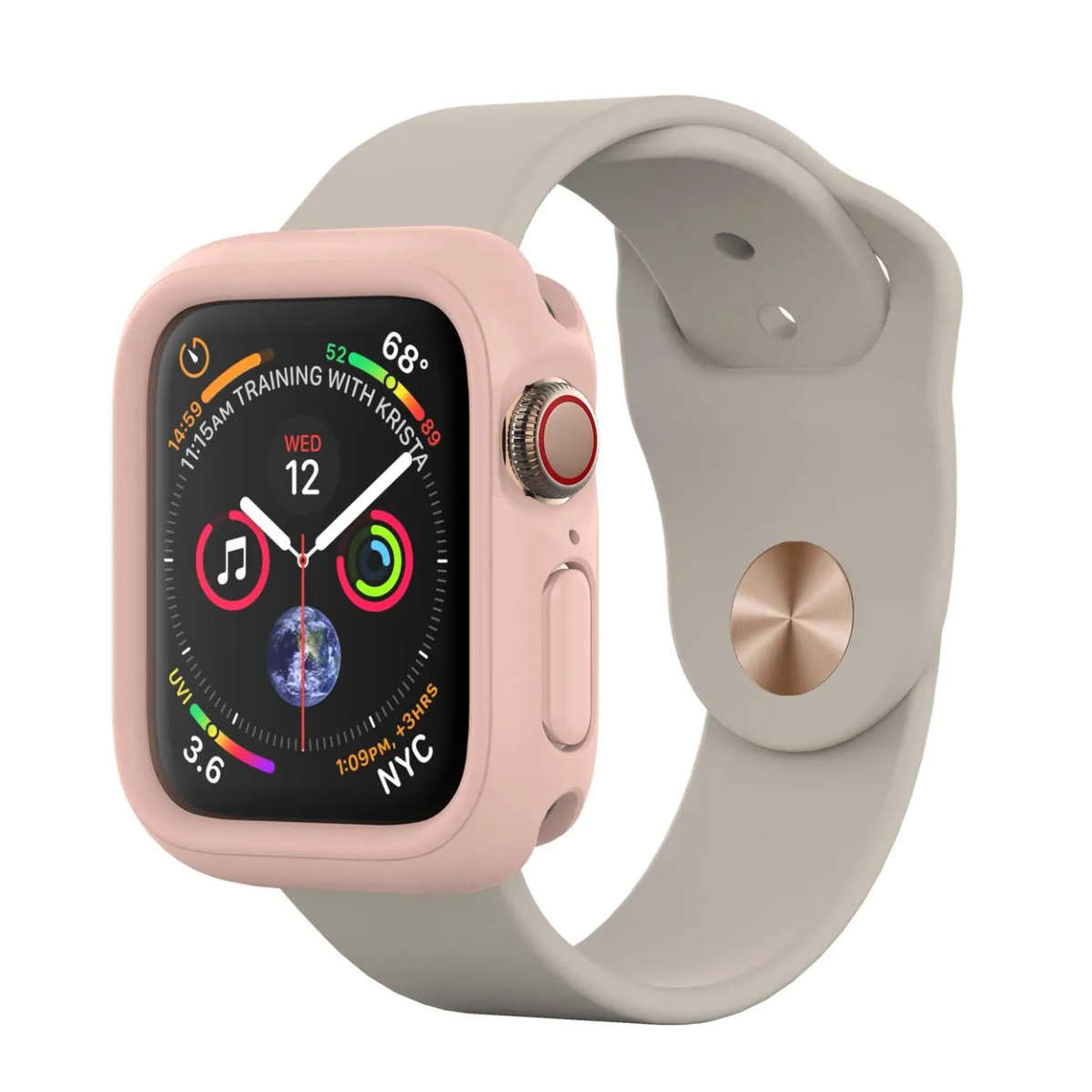 RhinoShield CrashGuard NX for Apple Watch® - Series 4 (40mm) - Blush Pink