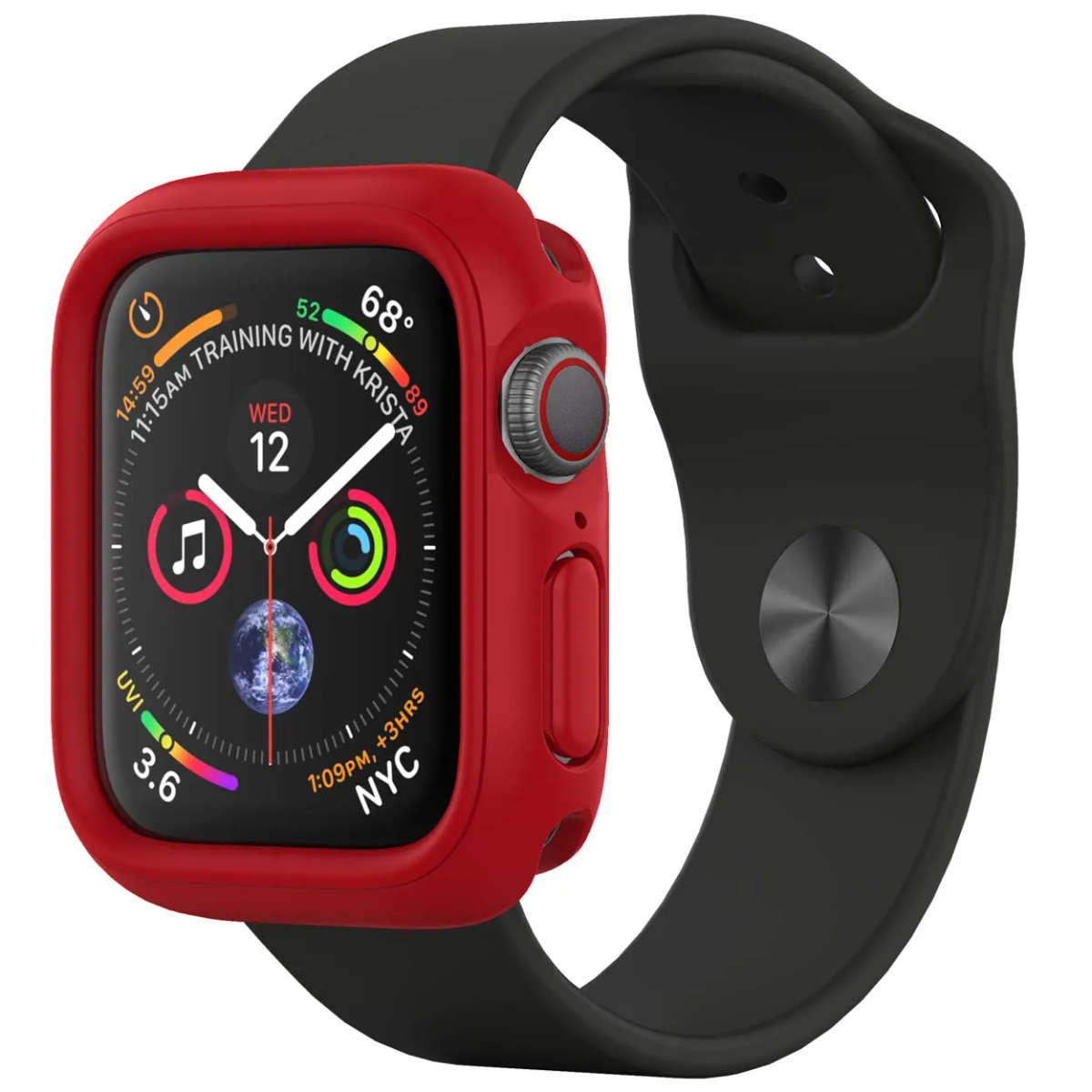 RhinoShield CrashGuard NX for Apple Watch® - Series 4 (44mm) - Red