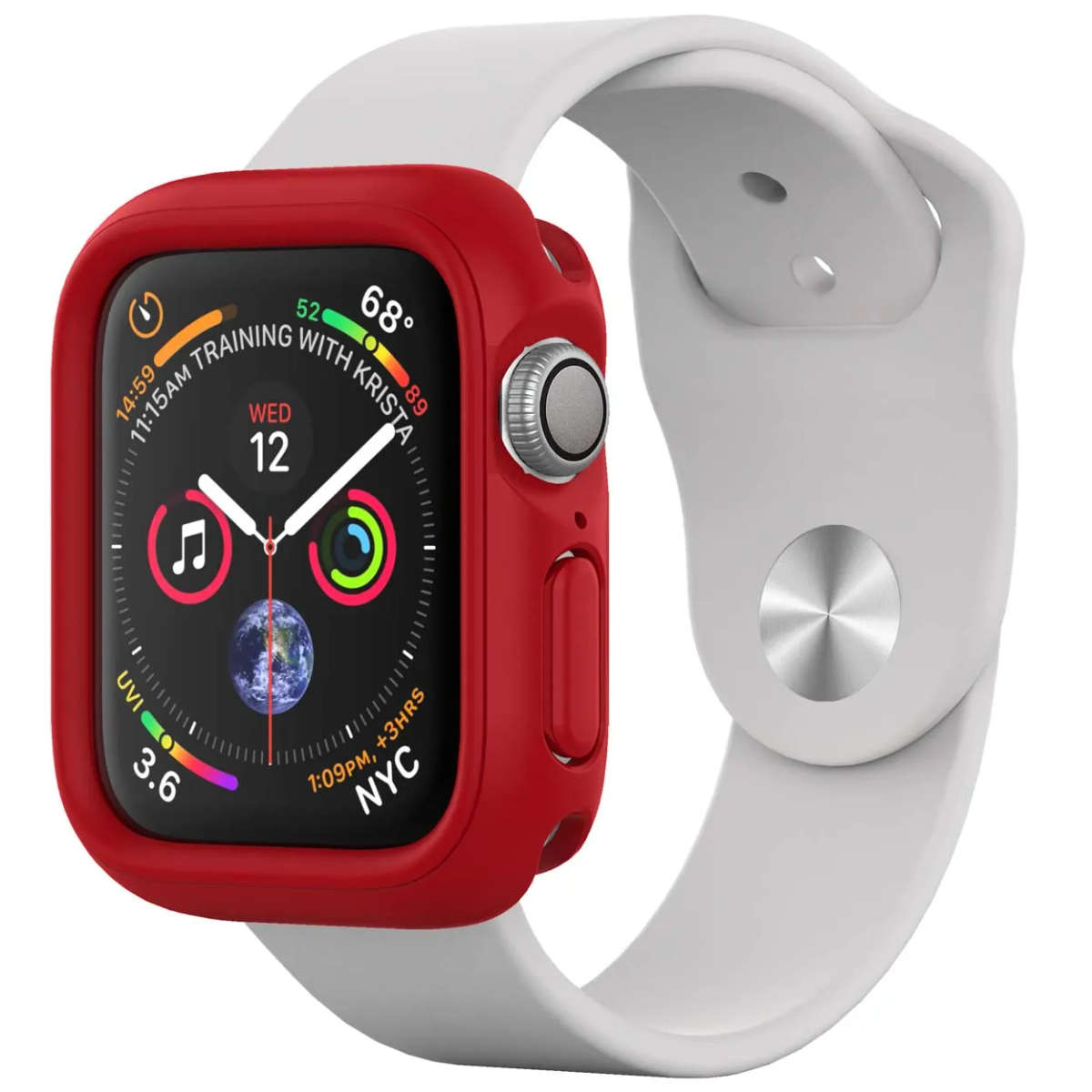 RhinoShield CrashGuard NX for Apple Watch® - Series 4 (44mm) - Red