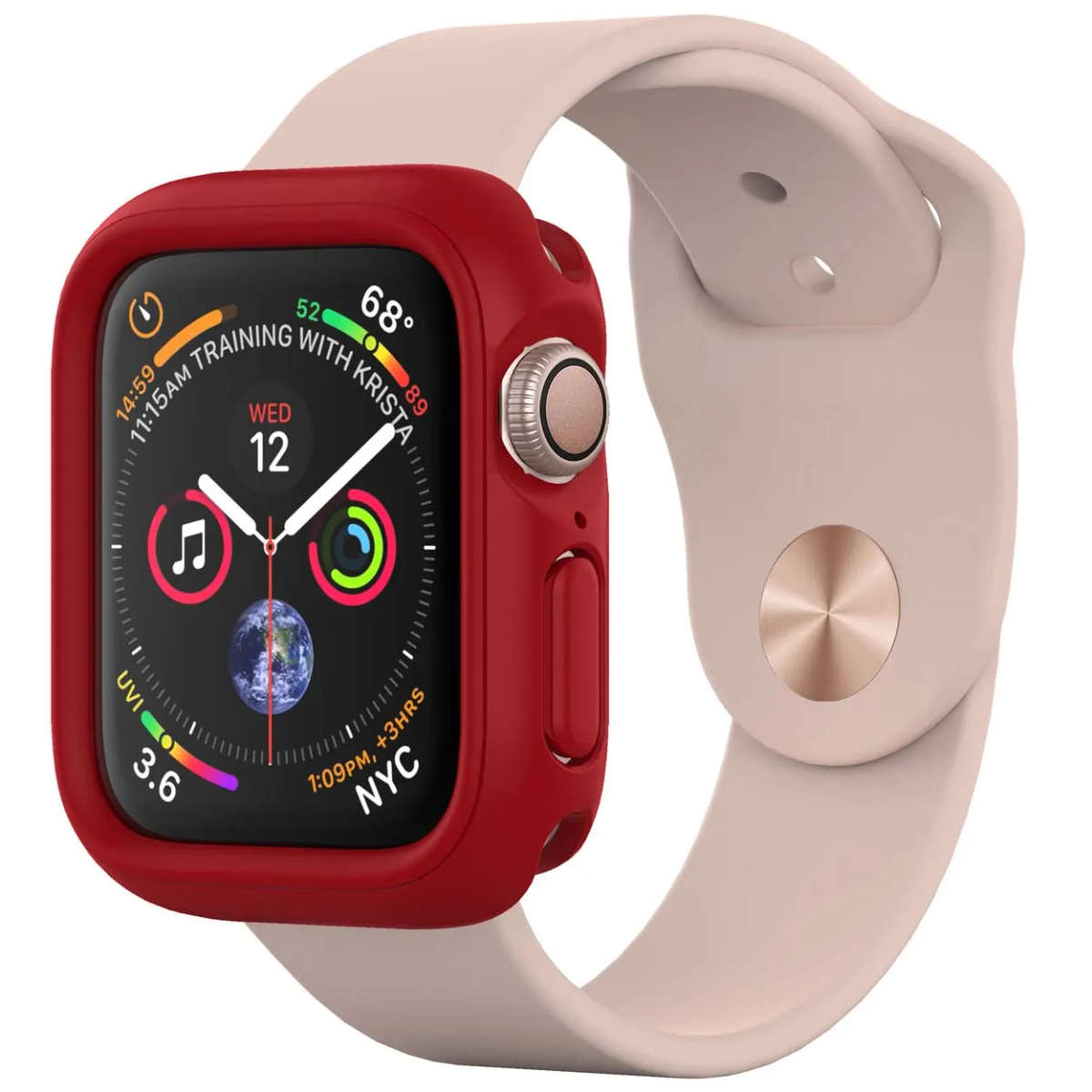 RhinoShield CrashGuard NX for Apple Watch® - Series 4 (44mm) - Red