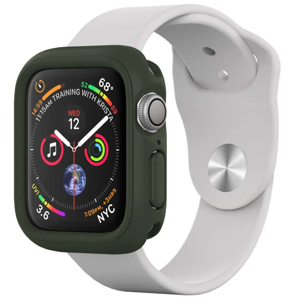 RhinoShield CrashGuard NX for Apple Watch® - Series 4 (44mm) - Camo Green