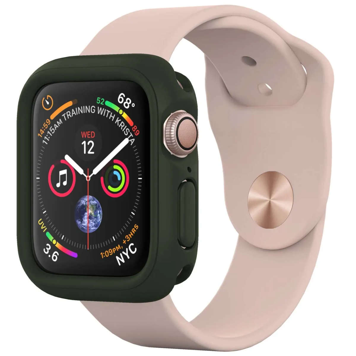 RhinoShield CrashGuard NX for Apple Watch® - Series 4 (44mm) - Camo Green