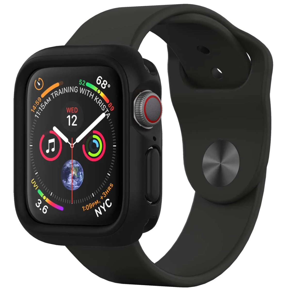 RhinoShield CrashGuard NX for Apple Watch® - Series 4 (44mm) - Black