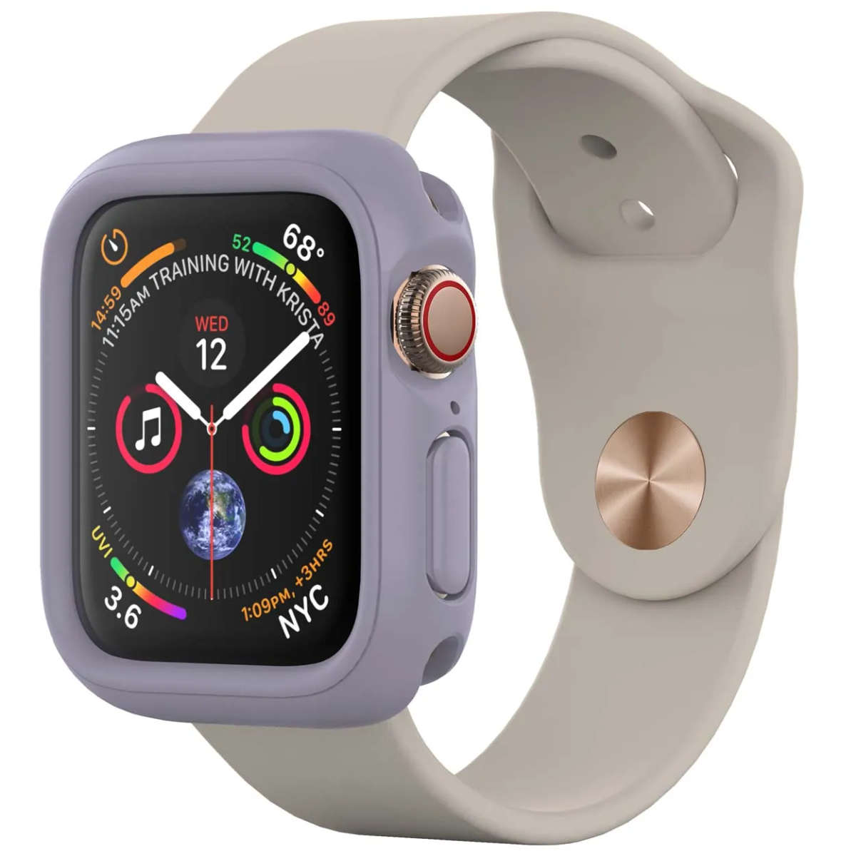 RhinoShield CrashGuard NX for Apple Watch® - Series 4 (44mm) - Lavender