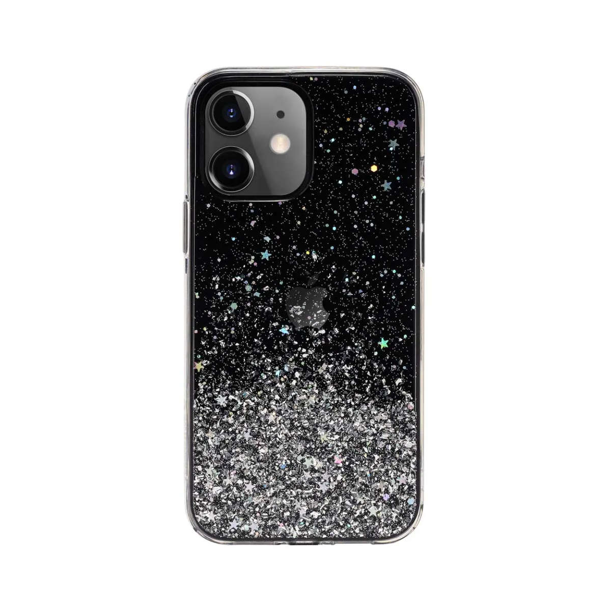 SwitchEasy Starfield for iPhone 12 mini - Transparent Black