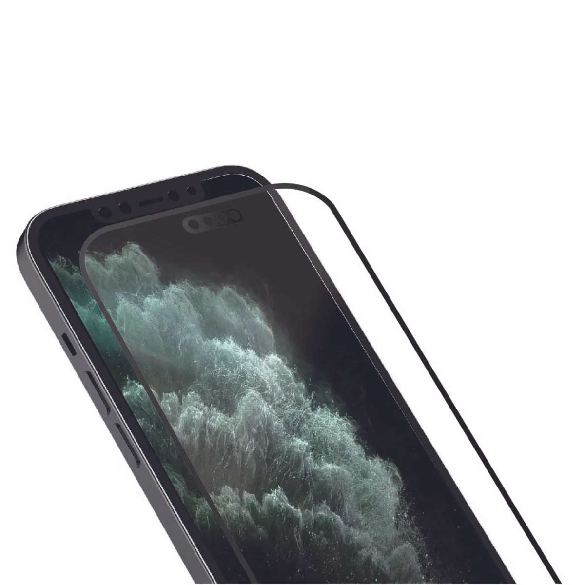 SwitchEasy Glass Pro full coverage glass screen protector for iPhone 12 Pro Max incl installation...