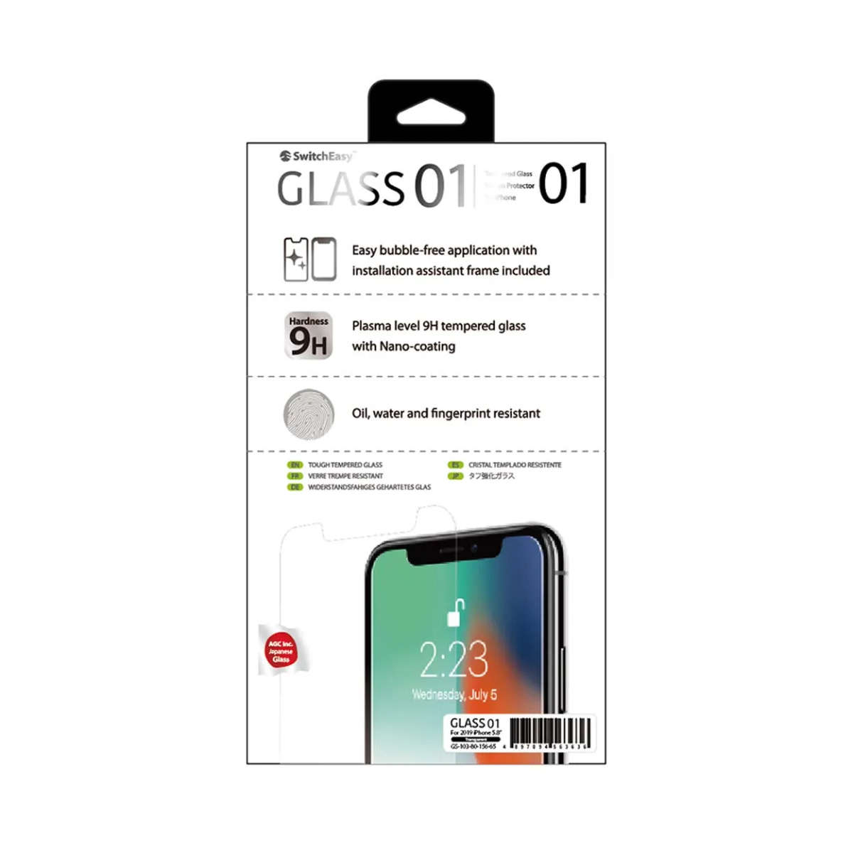 Switcheasy GLASS 01 for iPhone 11 Pro - Transparent