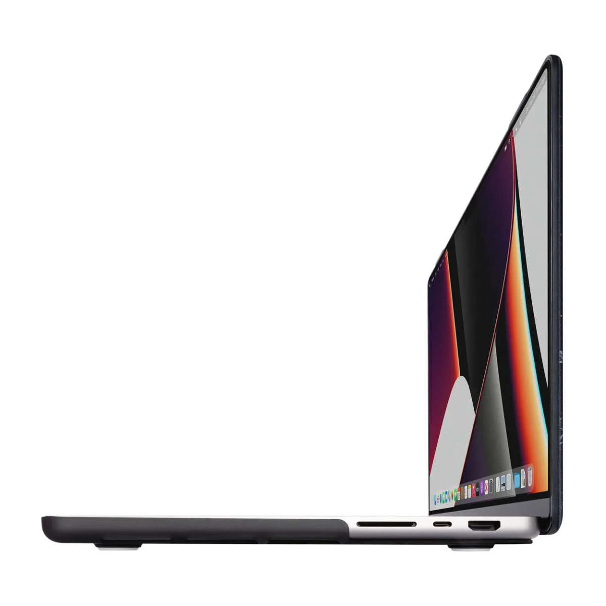 SwitchEasy Marble Hard Shell case for MacBook Pro 13" M1, Intel (2020) - Marble Black