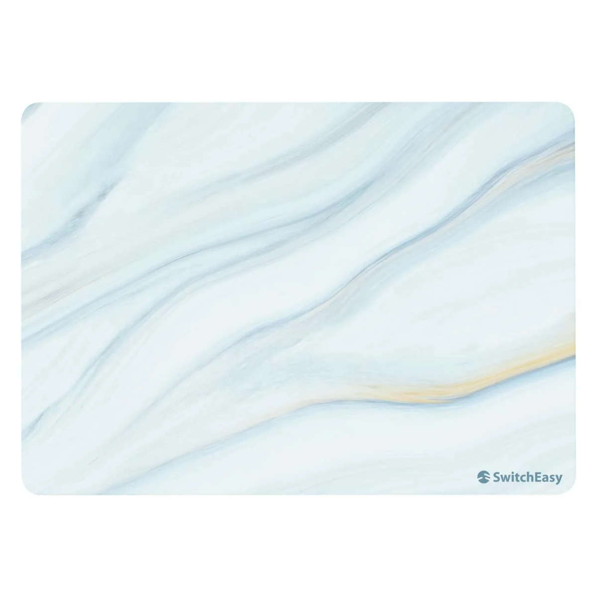 SwitchEasy Marble Hard Shell case for MacBook Pro 13" M1, Intel (2020) - Cloudy White