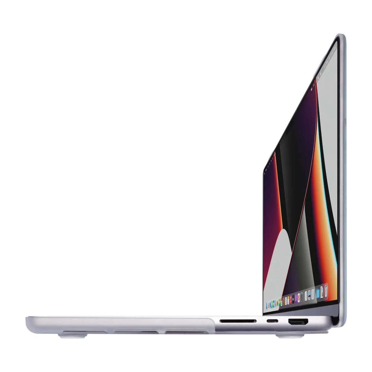 SwitchEasy Marble Hard Shell case for MacBook Pro 13" M1, Intel (2020) - Cloudy White