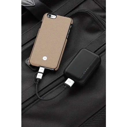 Just-Mobile Quattro Back-Leather iPhone 6+, 6s+ - Beige