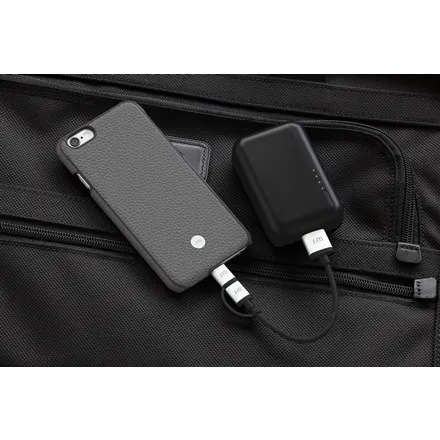 Just-Mobile Quattro Back-Leather iPhone 6+, 6s+ - Grey