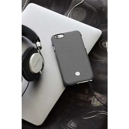 Just-Mobile Quattro Back-Leather iPhone 6+, 6s+ - Grey