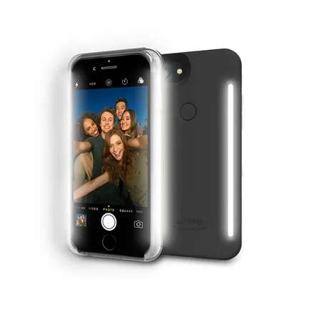 LuMee duo iPhone 7 - Black