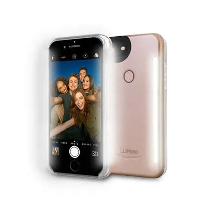 LuMee duo iPhone 7 - Matte Rose