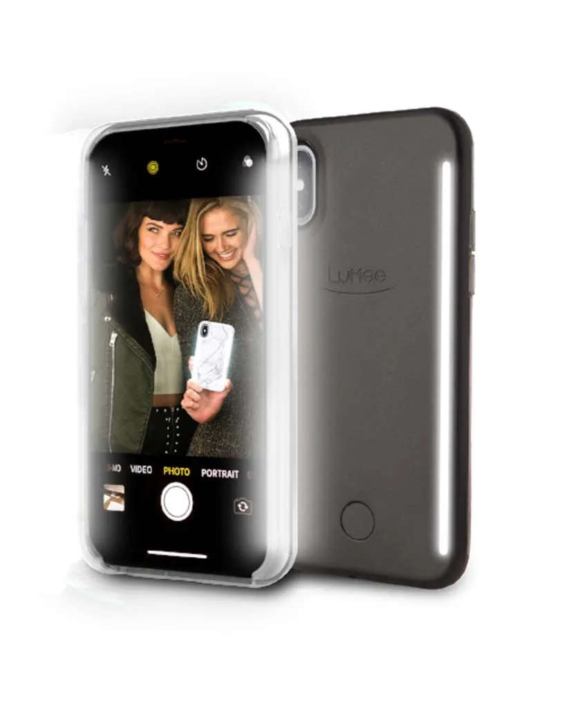 LuMee duo iPhone X - Black