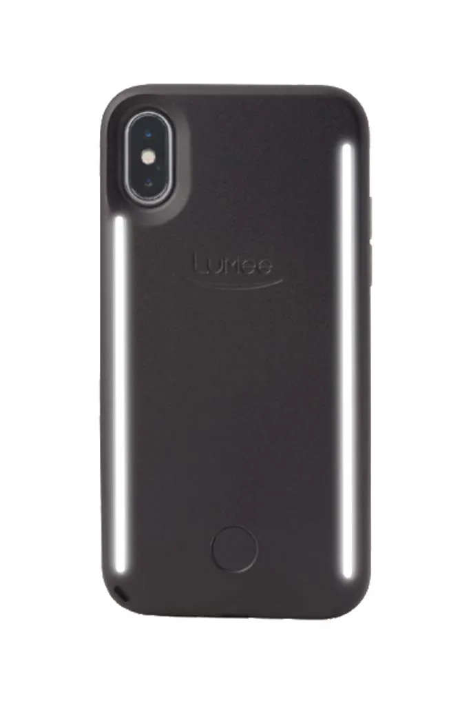 LuMee duo iPhone X - Black