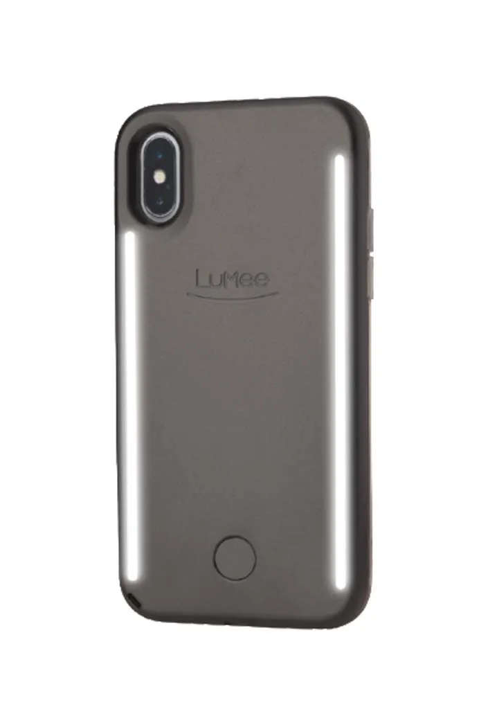 LuMee duo iPhone X - Black