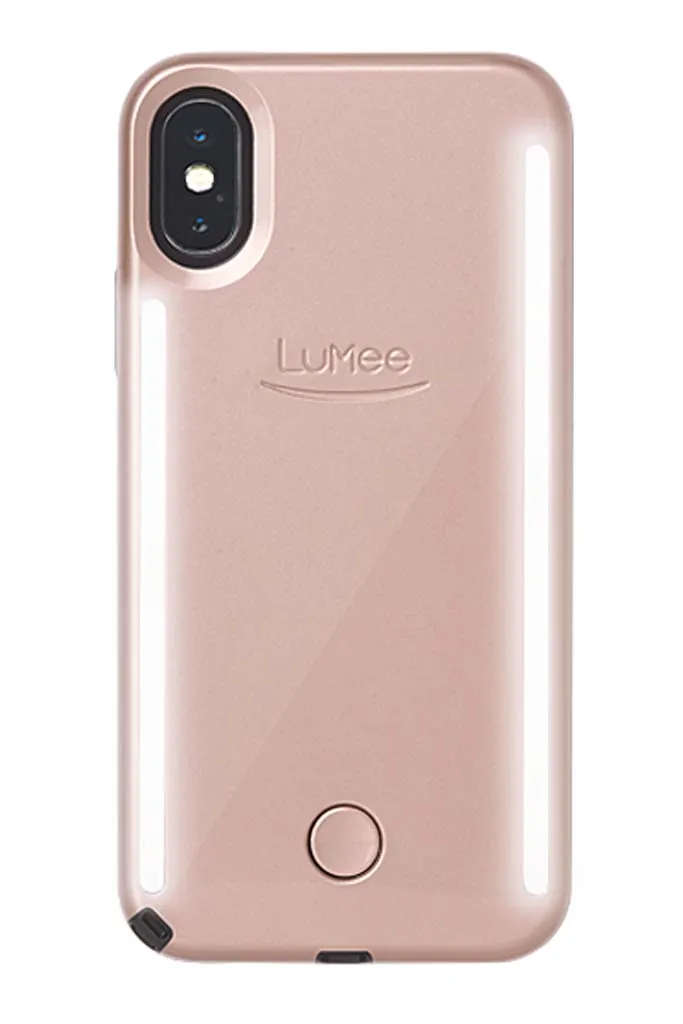 LuMee duo iPhone X - Rose