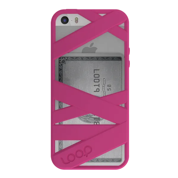 Loop Attachment Mummy iPhone 5, 5s - Magenta