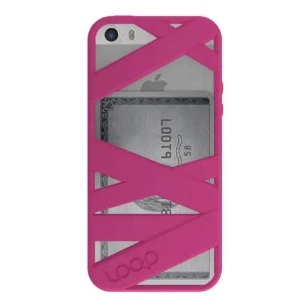 Loop Attachment Mummy iPhone 5, 5s - Magenta