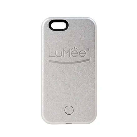 LuMee lighted cell phone case for iPhone 6S - Silver