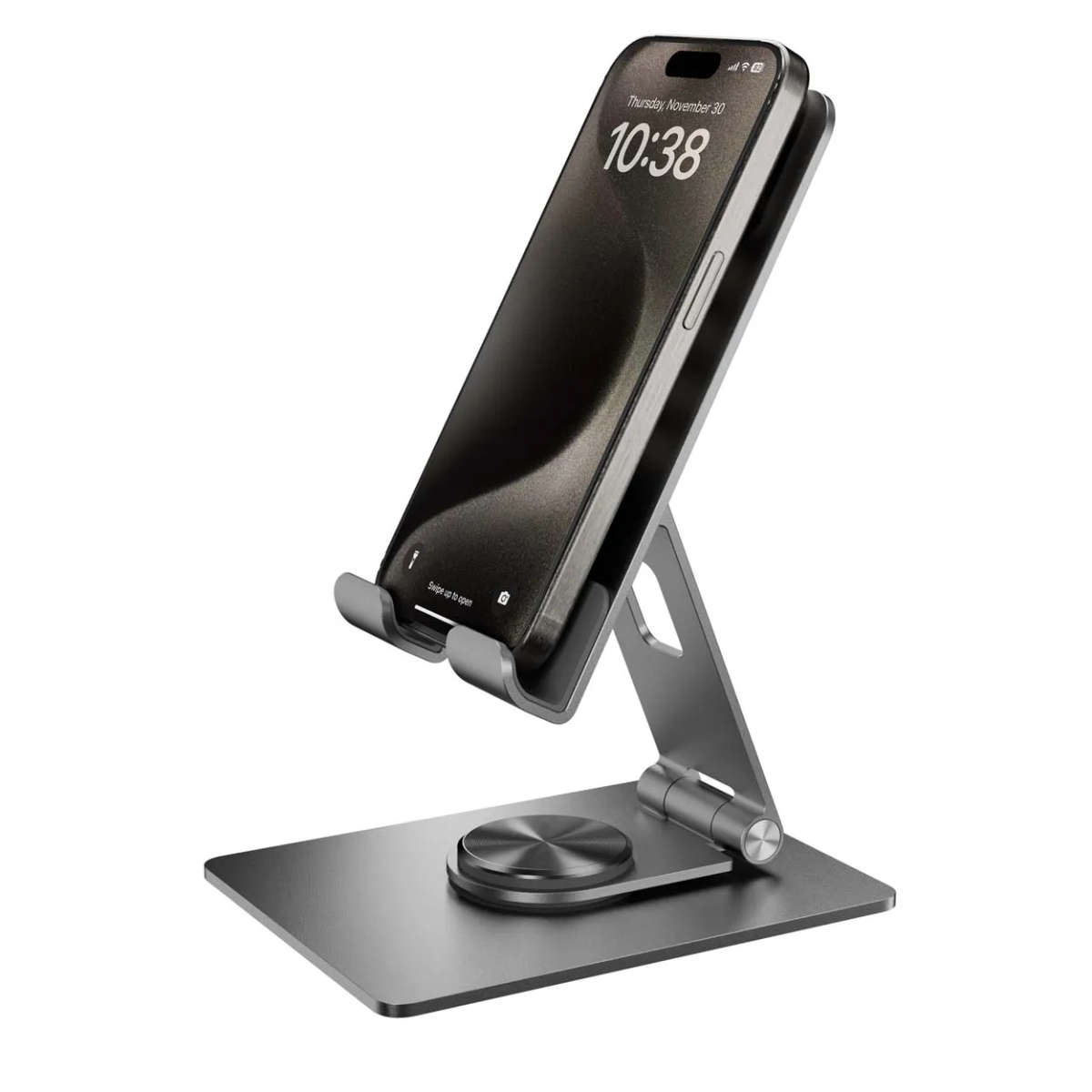 SwitchEasy STAND 360 Rotating iPad, iPhone Stand - Silver