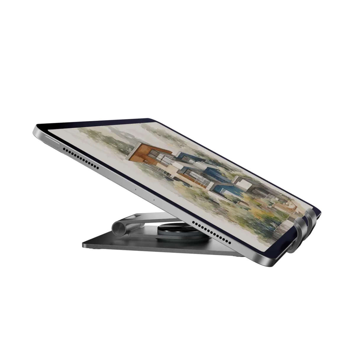 SwitchEasy STAND 360 Rotating iPad, iPhone Stand - Silver