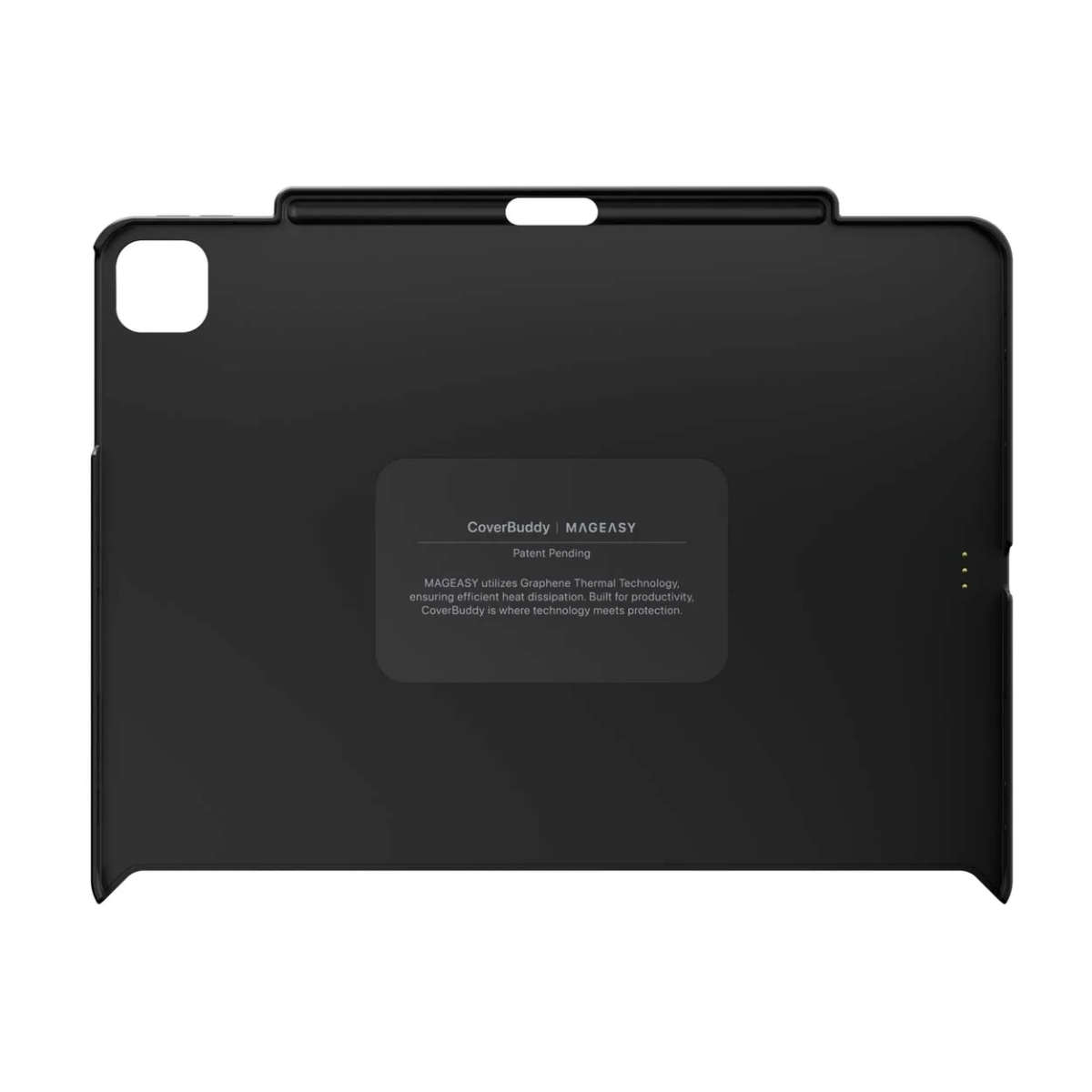 SwitchEasy CoverBuddy iPad Air 13" (2024), iPad Pro 12.9" (2022~2018) - Leather Black