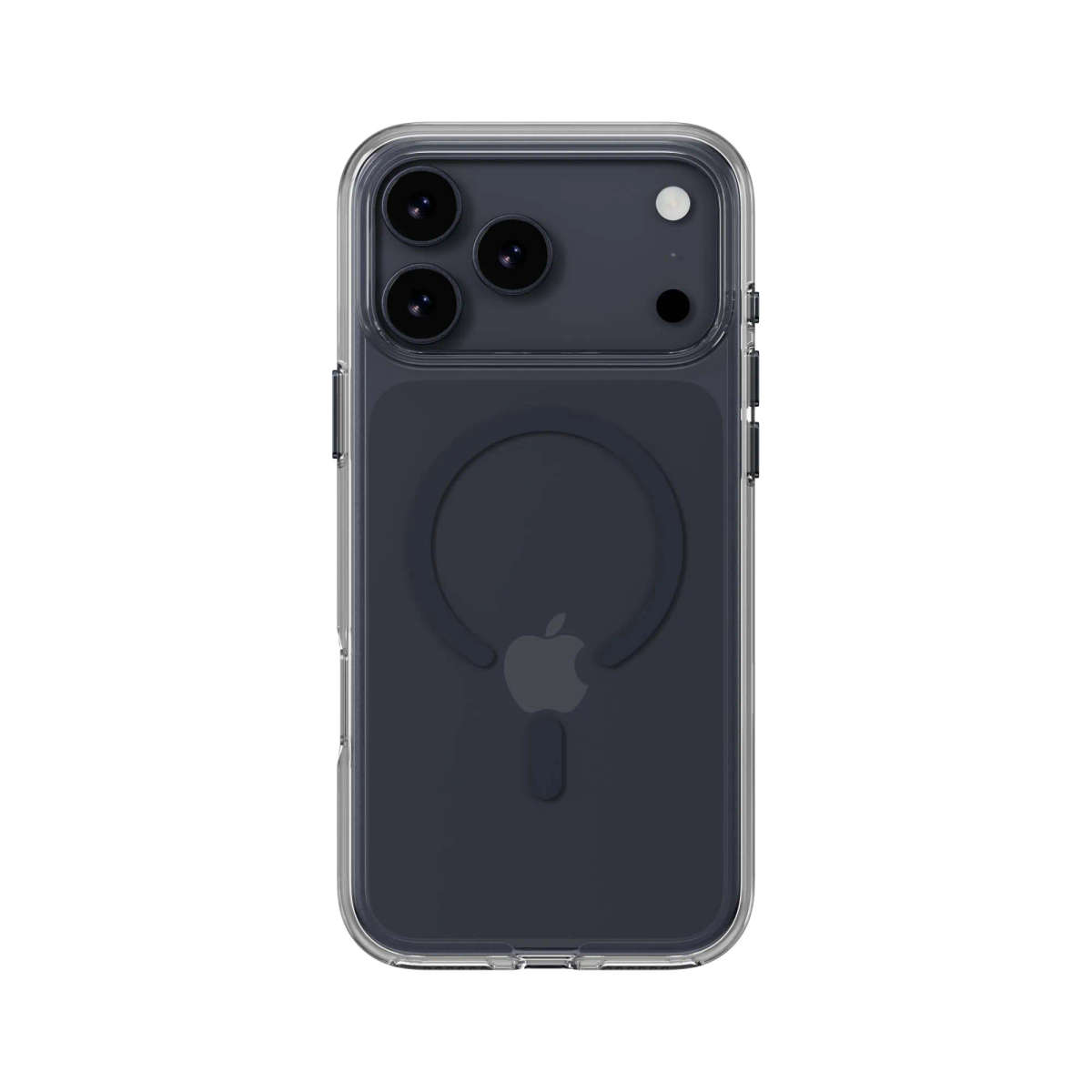 MagEasy Bright M Never Yellowing Protective Clear Case (C-Shaped Magnetic Ring) for iPhone 17 Pro...