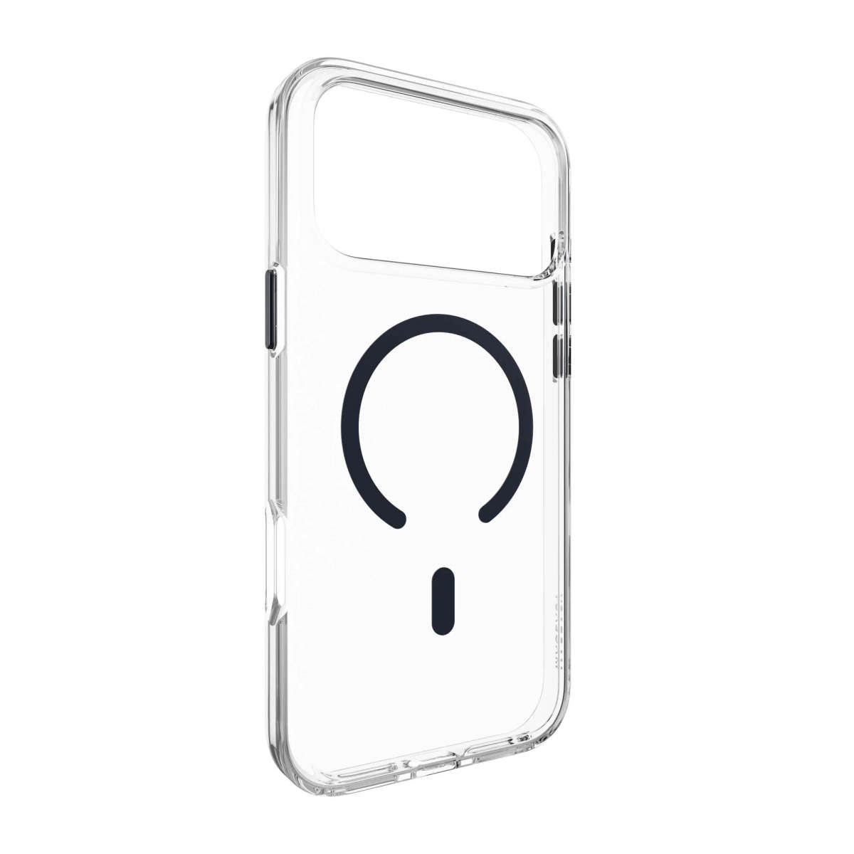 MagEasy Bright M Never Yellowing Protective Clear Case (C-Shaped Magnetic Ring) for iPhone 17 Pro...