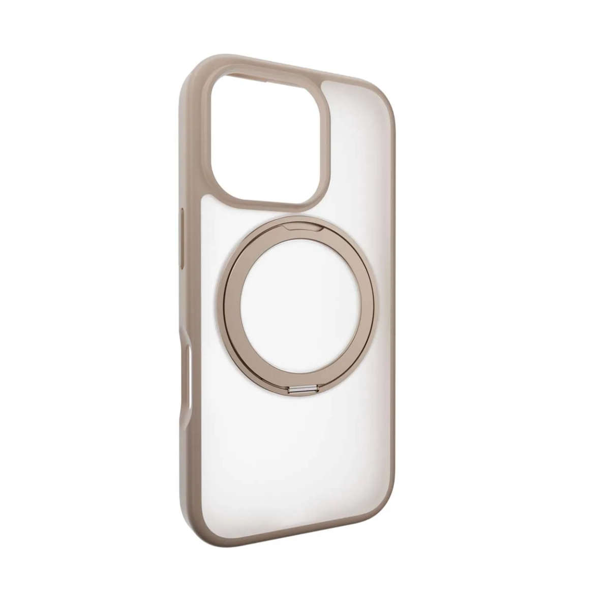 SwitchEasy MagStand 360 M Rotating Ring Protective Case for iPhone 16 Pro - Rosé