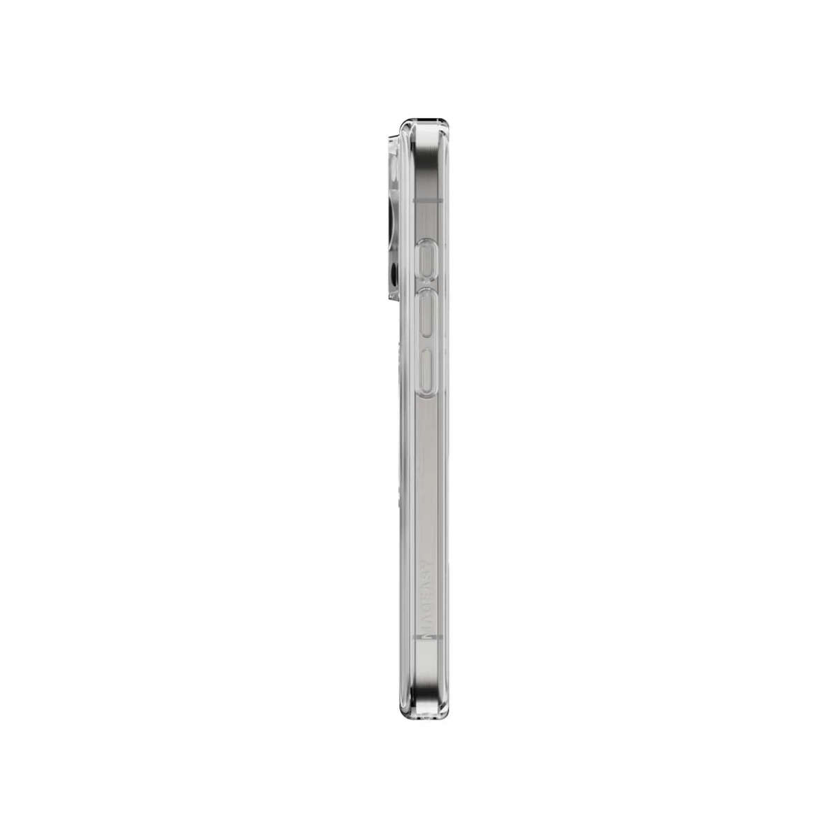 SwitchEasy MagStand 360 M Rotating Ring Protective Case for iPhone 16 Pro - Transparent