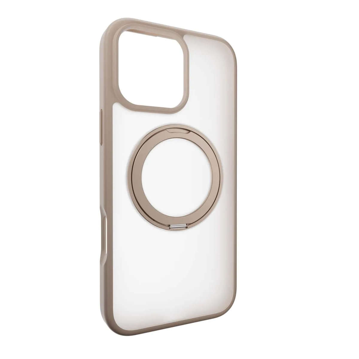 SwitchEasy MagStand 360 M Rotating Ring Protective Case for iPhone 16 Pro Max - Rosé