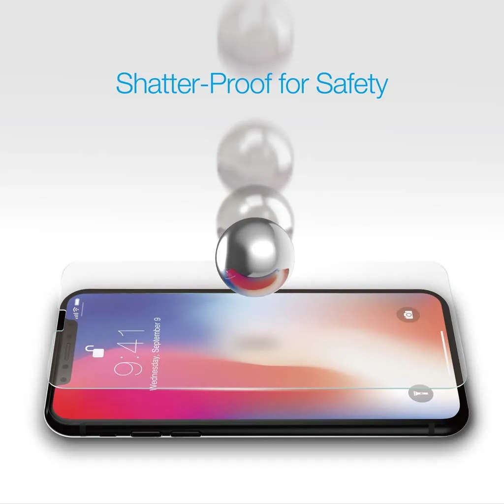 Just Mobile Xkin Tempered Glass iPhone Xs, X Screen Protector
