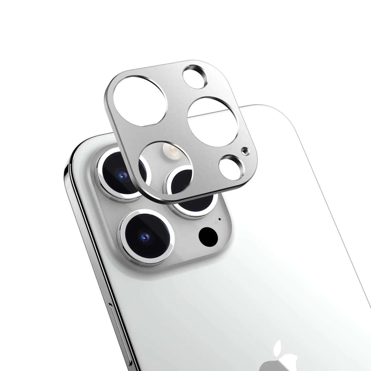 SwitchEasy LenShield for iPhone 15 Pro, Pro Max - Silver