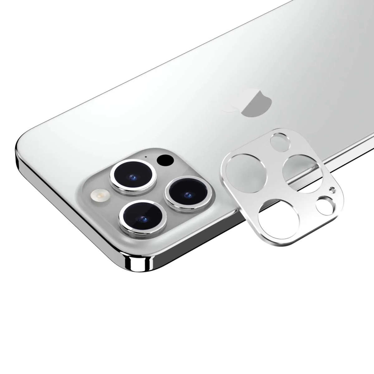 SwitchEasy LenShield for iPhone 15 Pro, Pro Max - Silver