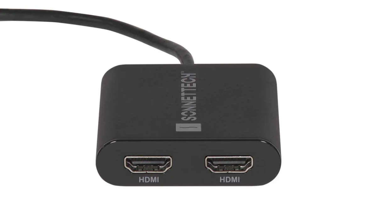 Sonnet DisplayLink Dual HDMI Adapter for M1, M2, M3, M4 Macs - Grey