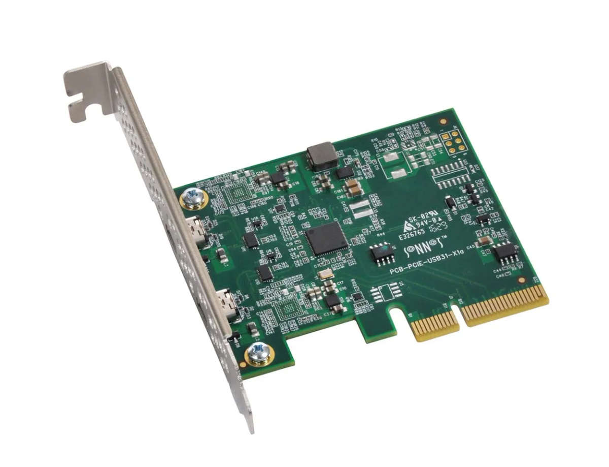 Sonnet Allegro USB-C 2-Port PCIe Card