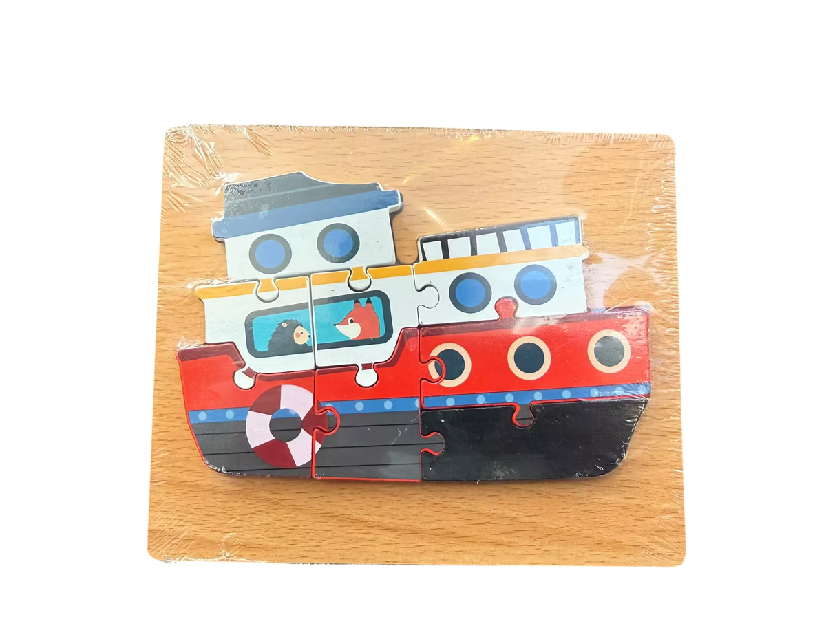 Boat Wooden Puzzle 18x15.5cm