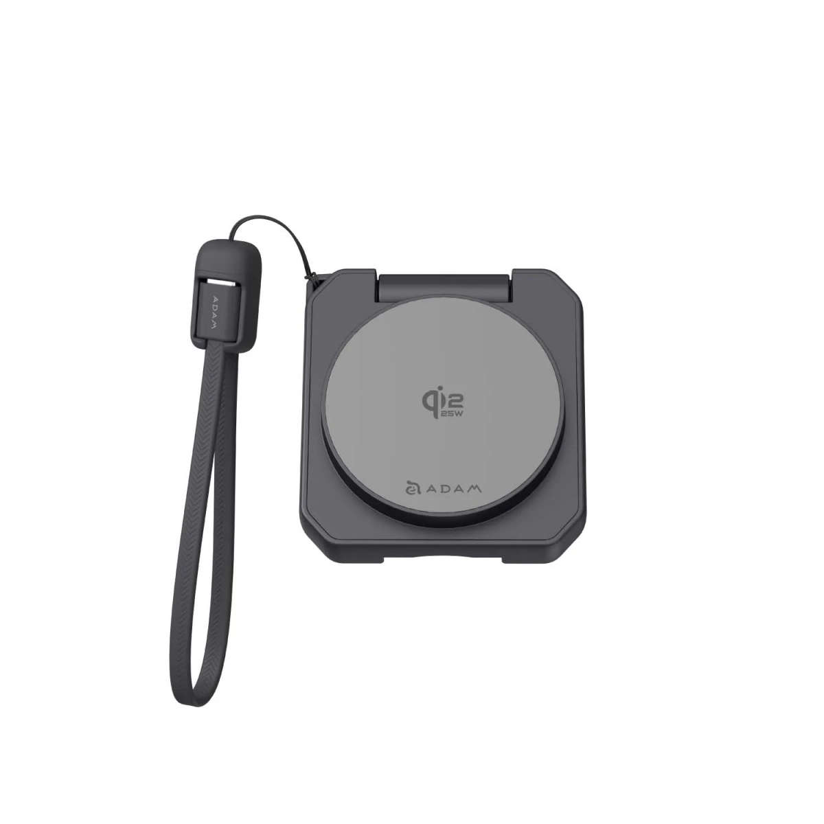 Adam Elements MAG 25 Qi2 25W 2-in-1 Pocket Charging Stand - Grey