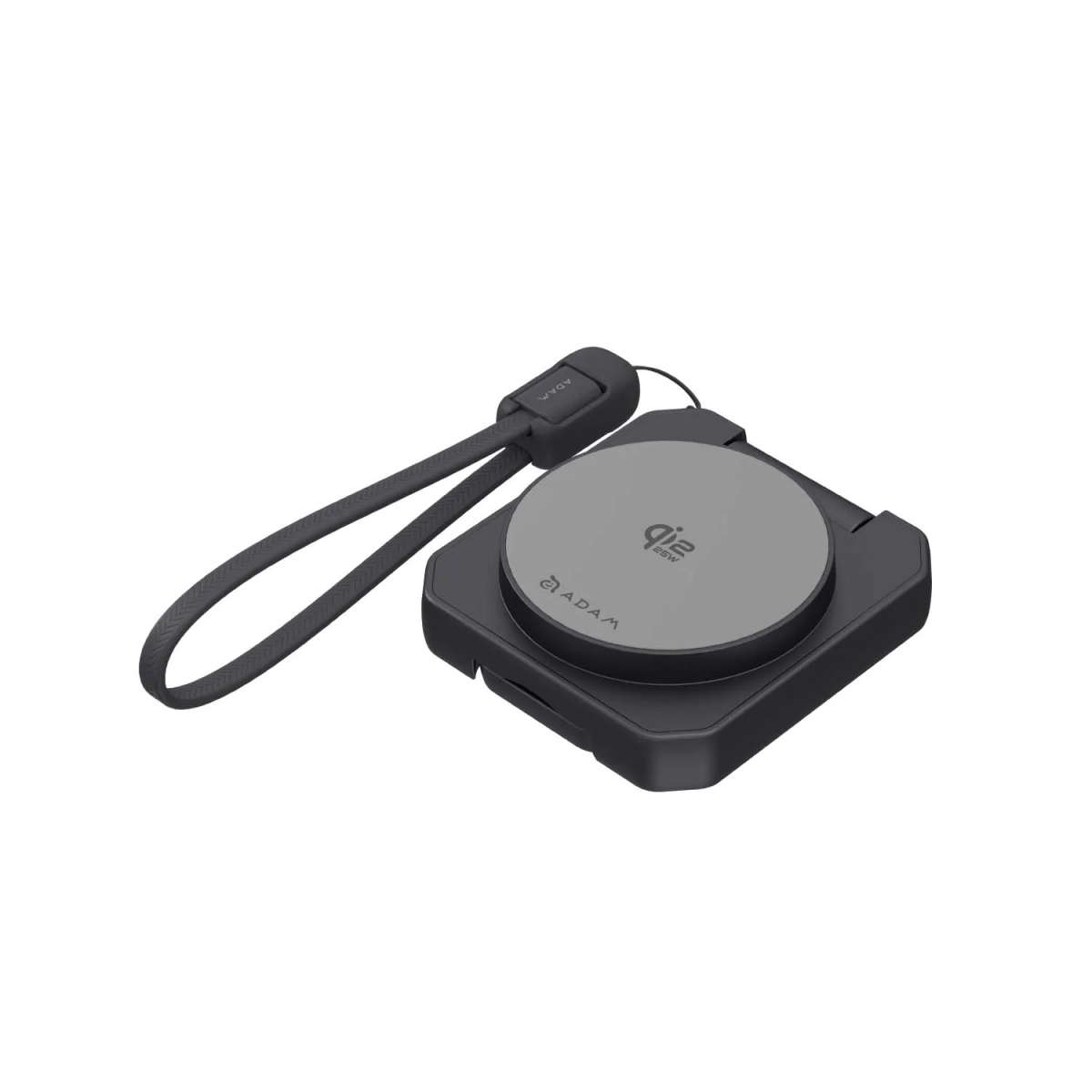 Adam Elements MAG 25 Qi2 25W 2-in-1 Pocket Charging Stand - Grey